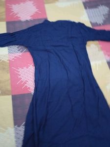 Stylish Blue Floral Kurta