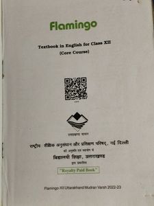 English Class 12 Ncert