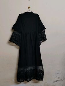 Elegant Black Lace Dress
