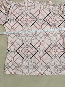 Stylish Pink Printed Top