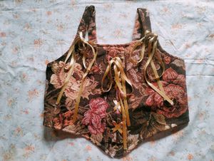 Floral Corset Top New