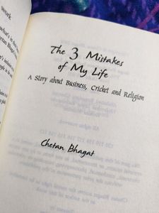 The 3 Mistakes Of My Life by Chetan Bhagat