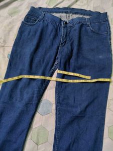 Dark Blue Denim Jeans