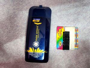 Park Avenue Talc, Small Face Mirror &amp; Hair Clips