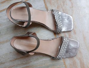 Beautiful Silver Heels