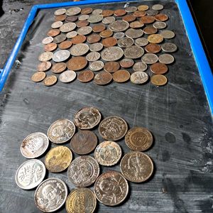 75+ Foreign Coins & Token Coin