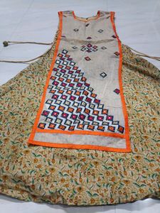 Brand New Women&#39;s Kurti With Attach Skirt