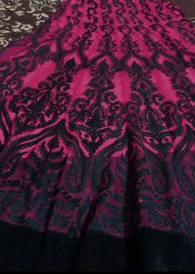 Beautiful Party Wear Net Heavy Embroidery Gown