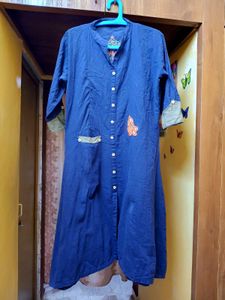 High Quality Slub Cotton Xxl Kurti