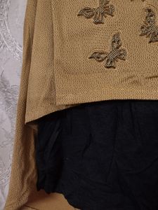 Mustard Coloured Butterfly High Low Top