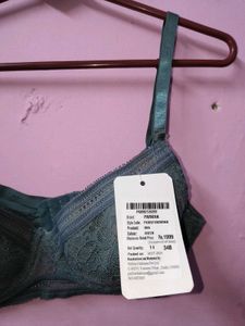 New with tag Parkha Gray Lace Bra