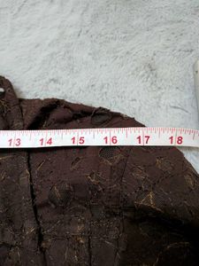 Heart of Palms brown lace jacket