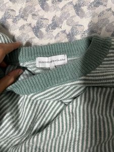 Striped Knit Sweater