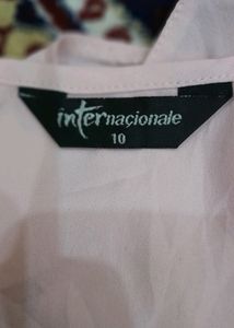 Women Inner Wear Top Pink Color