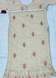 Plazu Kurti Silk Party Wear Dress