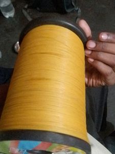 Yellow Kite Flying String