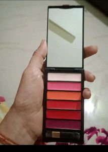 Combos Of Artificial Nails+ Sponge+ Lip Pallette