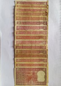 25 Satellite &amp; 15 Tiger -40 Combo Old Notes 2rs