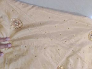 Golden Saree