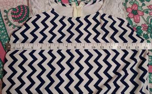 Chevron Print Dress