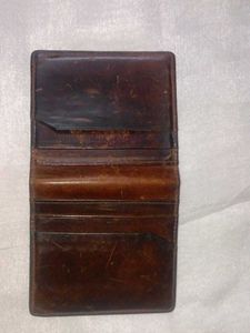 Vintage Leather Card Holder