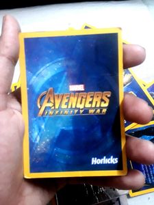 Avengers Card From Marvel×horlicks