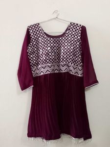 Brand New Maroon Sharara Palazzo