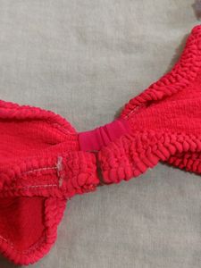 Neon Pink Backless Bra