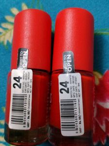 Mars Euro Nails - Red Nail Polish