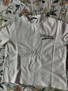 over sized white premium T shirt
