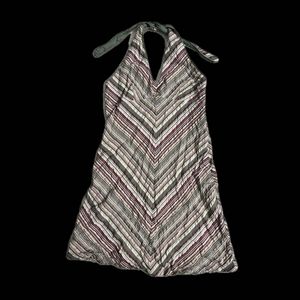 Striped Halter Sundress