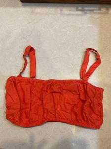 A Beautiful Orange Crop Top