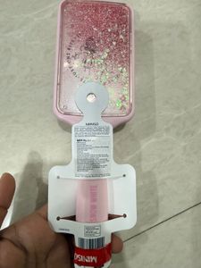 miniso pink hairbrush