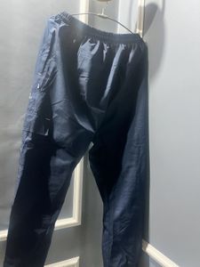 Navy Blue Cargo Joggers