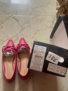 Aldo Pink Ballet Flats - Size UK 7