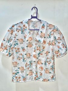 Susan Floral Blouse