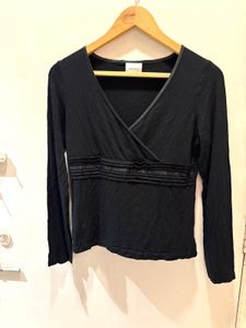 NEXT Black Long Sleeve Top