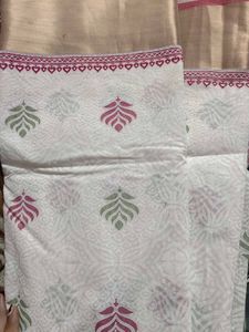 Patterned saree