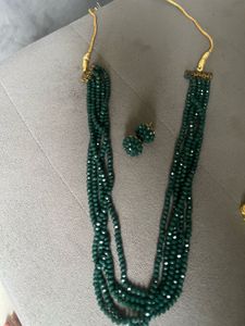 Mala With Earrings