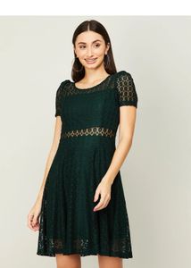 Cute Green Lace Dress