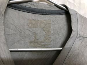 Grey Long Sleeve T Shirt