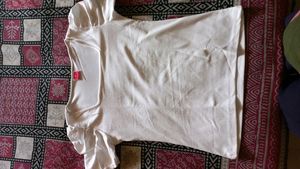 Trendy Puff Sleeve Solid Women Top