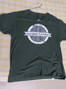 Two Tshirts Blue Green