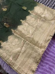 new organza suit party wear