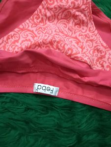 Coral patterned🇲🇾 bikini bottom