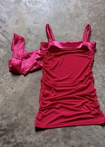 Hot Pink Party Dress