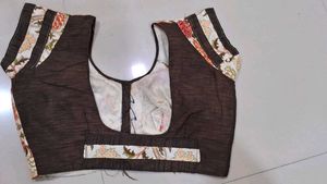 New Saree H Redi Blouse K Sath