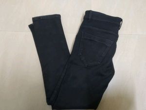Mens Black Jeans Size 30