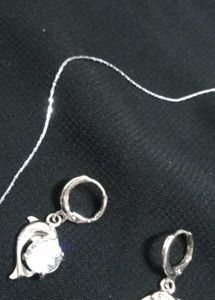 Stud Earrings And Pendant