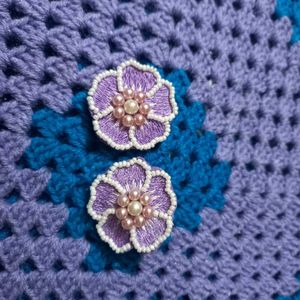 handmade beaded earrings